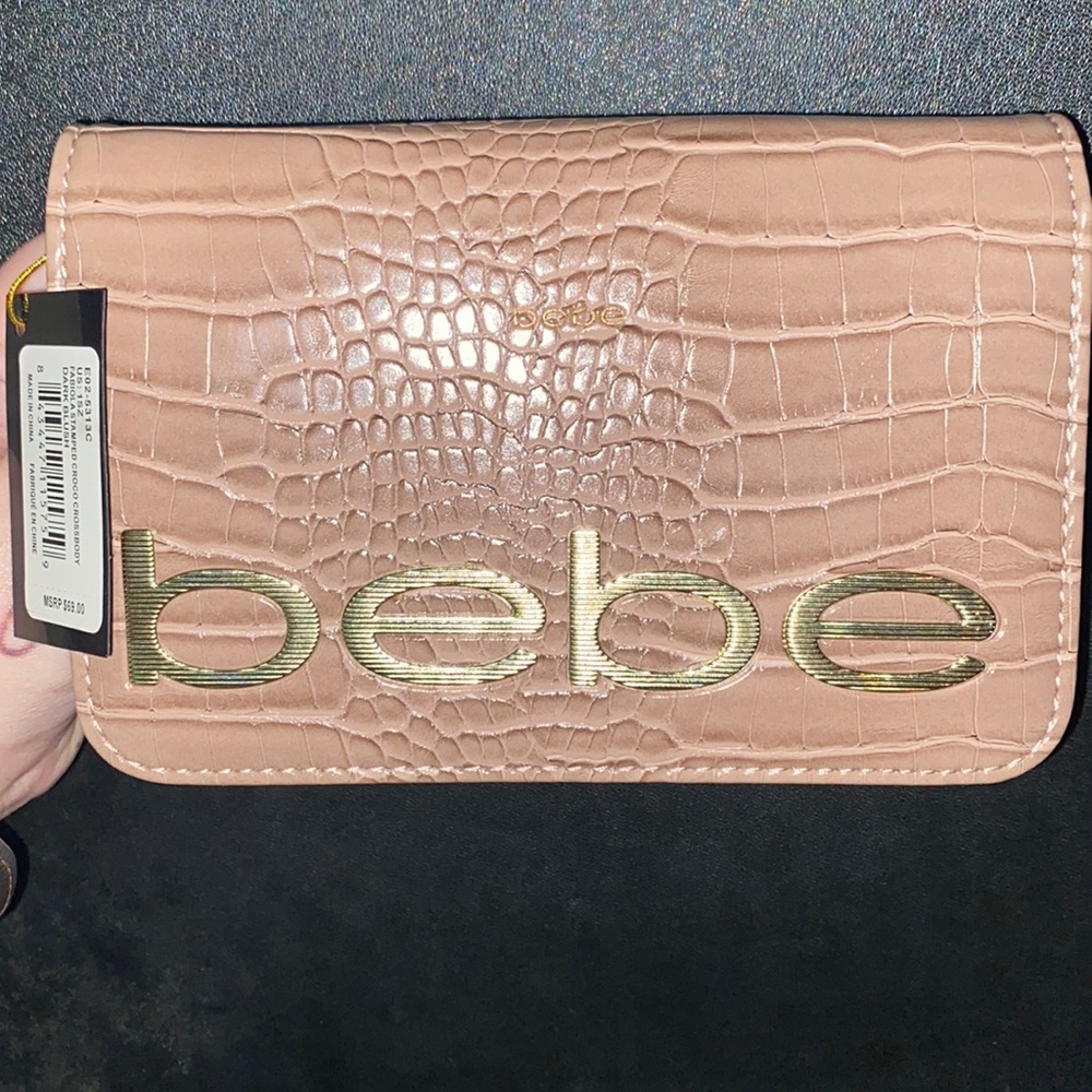 Bebe Fabiola Saffiano Crossbody
